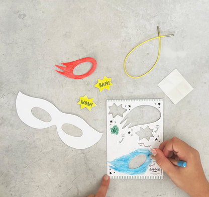 Make Your Own Superhero Mask