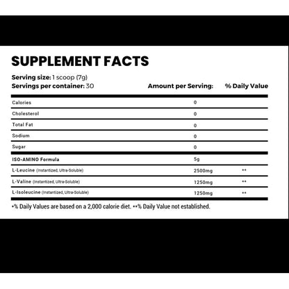 Man Sports Iso-Amino BCAA 30 Servings