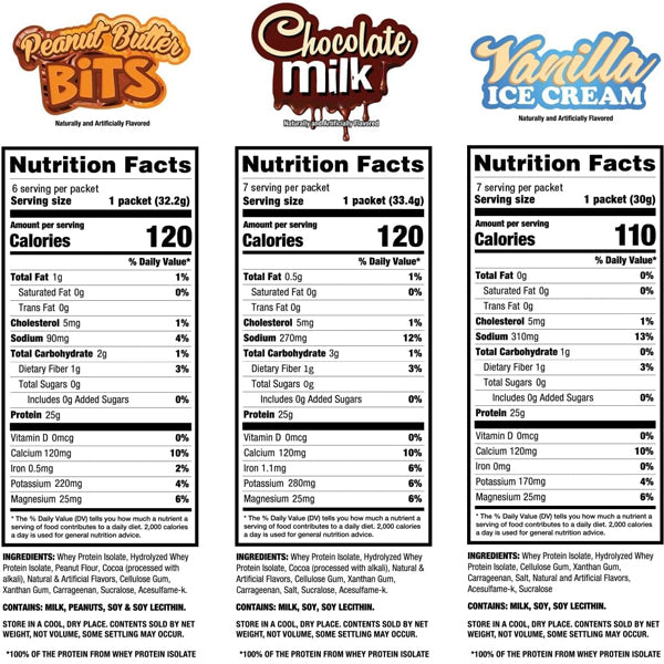 Man Sports ISO-Protein Variety Box 20 Servings