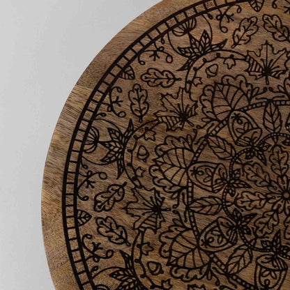 Mandala Wooden Lazy Susan