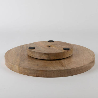 Mandala Wooden Lazy Susan