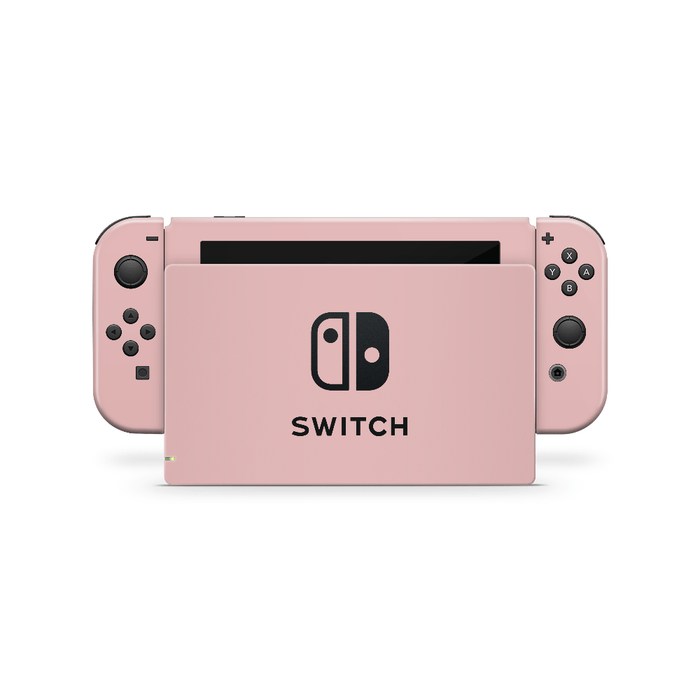 Mauve Pink Nintendo Switch Decal Skin