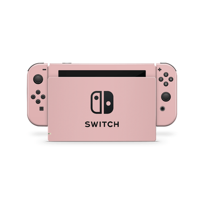Mauve Pink Nintendo Switch Decal Skin