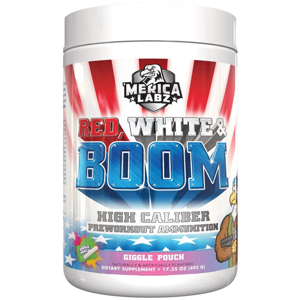 Merica Labz Red White & Boom Preworkout 20 Servings