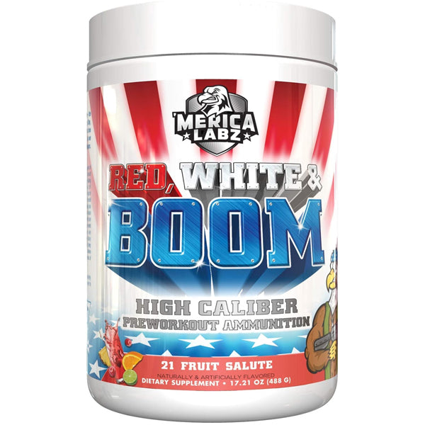 Merica Labz Red White & Boom Preworkout 20 Servings