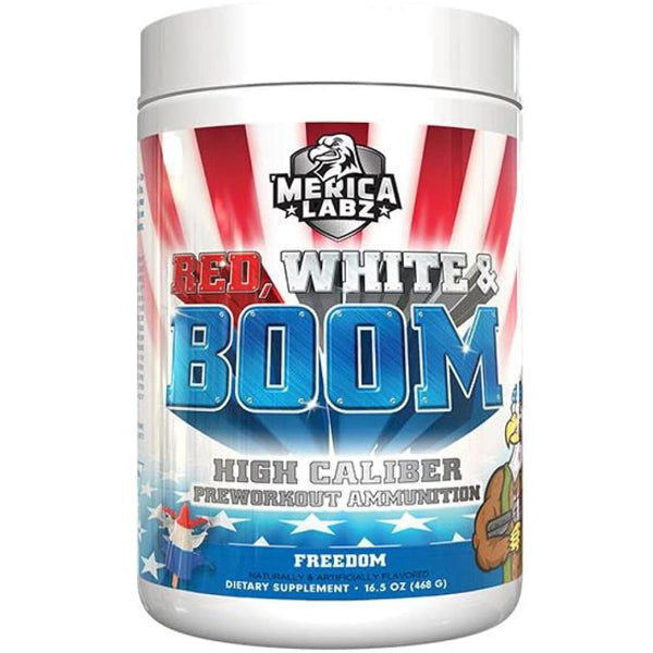 Merica Labz Red White & Boom Preworkout 20 Servings