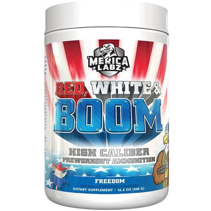 Merica Labz Red White & Boom Preworkout 20 Servings