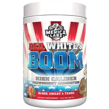 Merica Labz Red White & Boom Preworkout 20 Servings