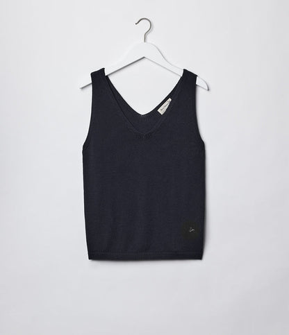 Merz b. Schwanen Dömutoppur Knitted Top