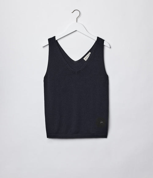 Merz b. Schwanen Dömutoppur Knitted Top