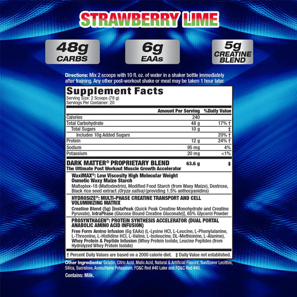 MHP Dark Matter Muscle Growth Accelerator 3.4lbs