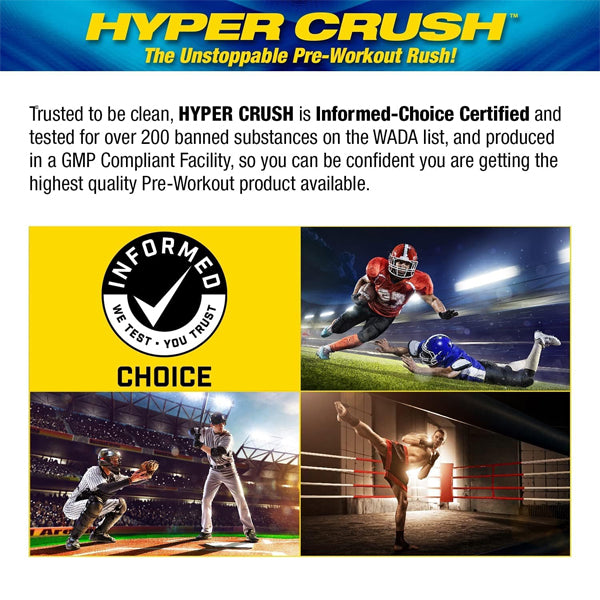 MHP Hyper Crush Pre-Workout 30 Servings