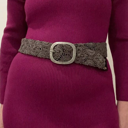 Midnight Oasis Wool Belt- Assorted Sizes