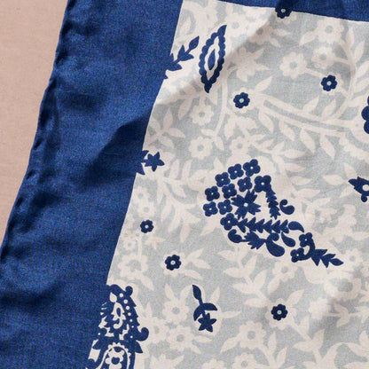 Milan Paisley Silk Scarf
