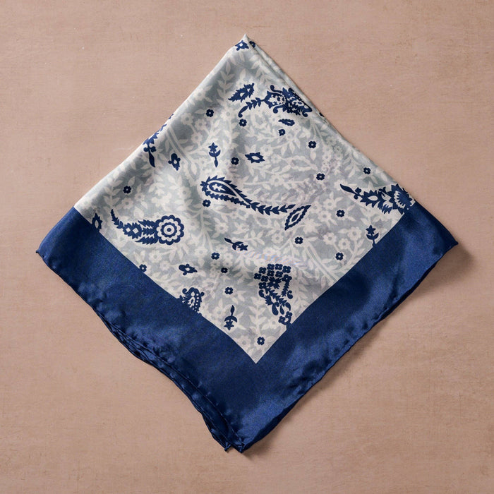 Milan Paisley Silk Scarf