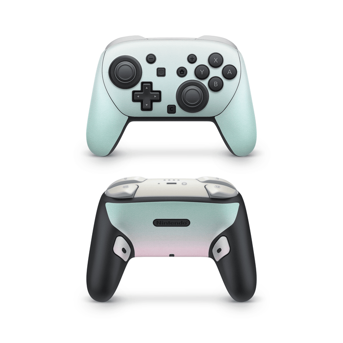 Mint Skies Nintendo Switch Pro Controller Decal Skins