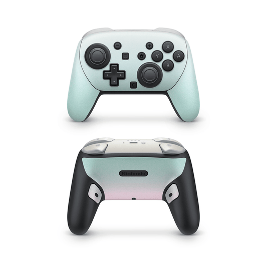 Mint Skies Nintendo Switch Pro Controller Decal Skins