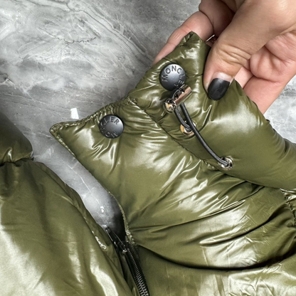 Moncler Montbeliard Down Jacket green