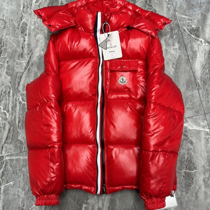 Moncler Montbeliard Down Jacket Red