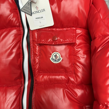 Moncler Montbeliard Down Jacket Red