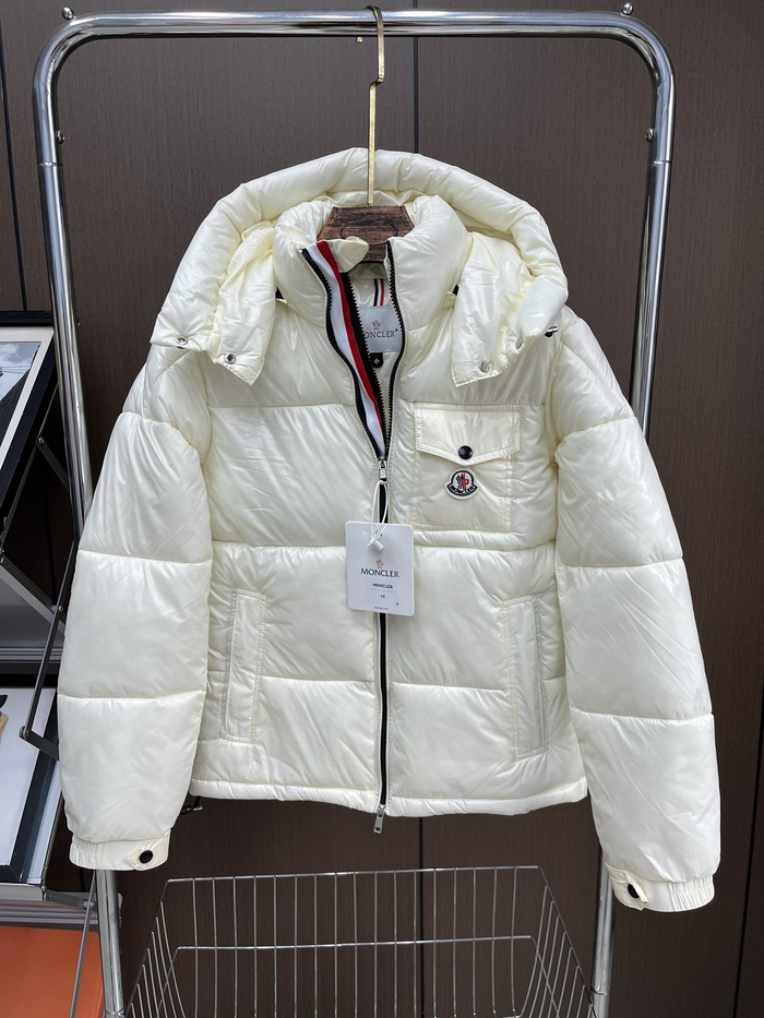 Moncler Montbeliard Down Jacket white
