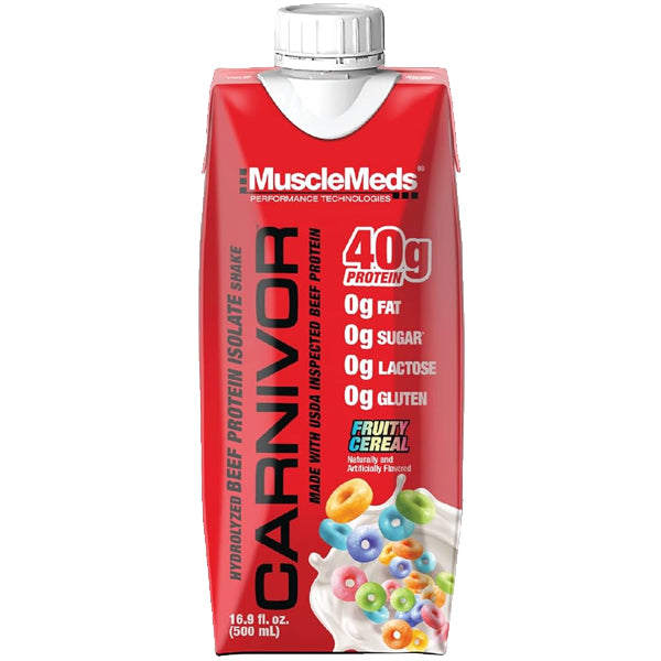 MuscleMeds Carnivor Beef Protein Isolate Shake 12pk