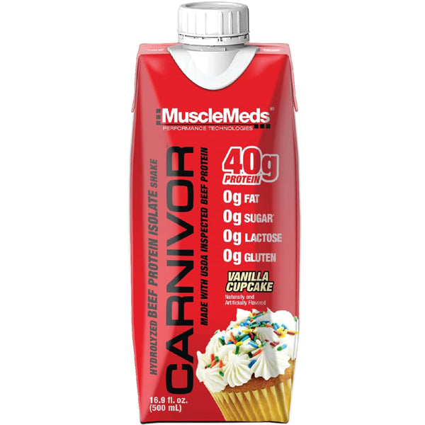 MuscleMeds Carnivor Beef Protein Isolate Shake 12pk