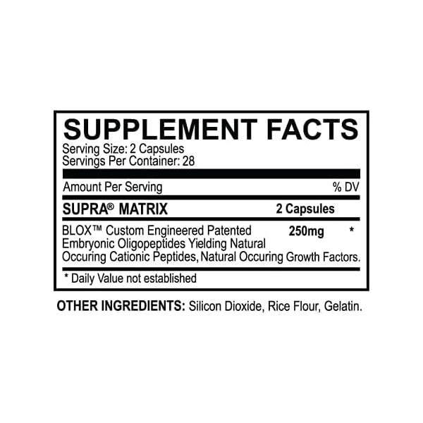 MyoBlox Supra Growth Factor Matrix Capsules