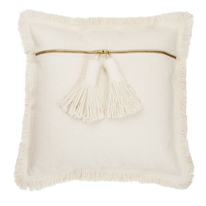Natural Dhurrie Pillow