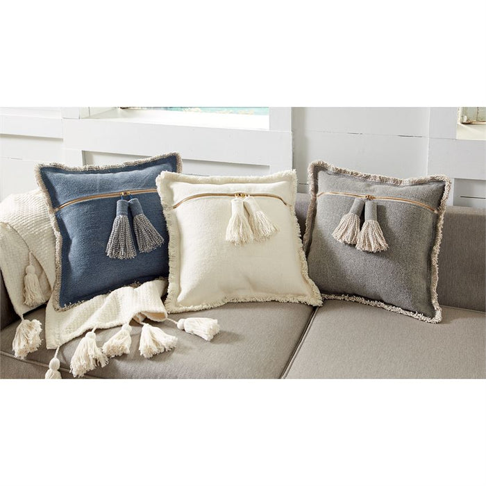 Natural Dhurrie Pillow