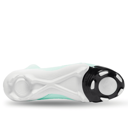 Nike Phantom Luna II Academy FG/MG Soccer Cleats (Mint/Atomic Red) | SoccerWearhouse