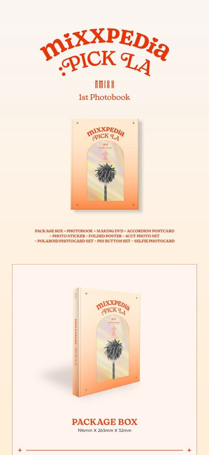 NMIXX - 1st Photobook [ MIXXPEDIA : PICK LA ] + Pre-Order Benefit