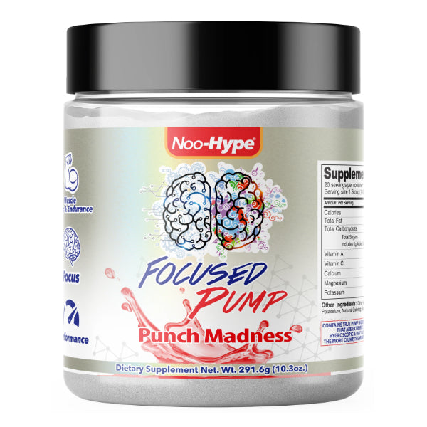 Noo-Hype Focused Pump Pre-Workout 20 Servings