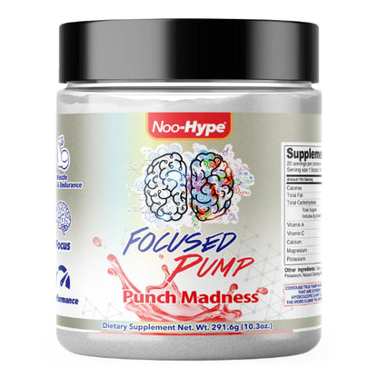Noo-Hype Focused Pump Pre-Workout 20 Servings