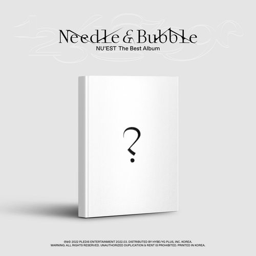 NU'EST - The Best Album Needle & Bubble (You Can Choose Ver.)