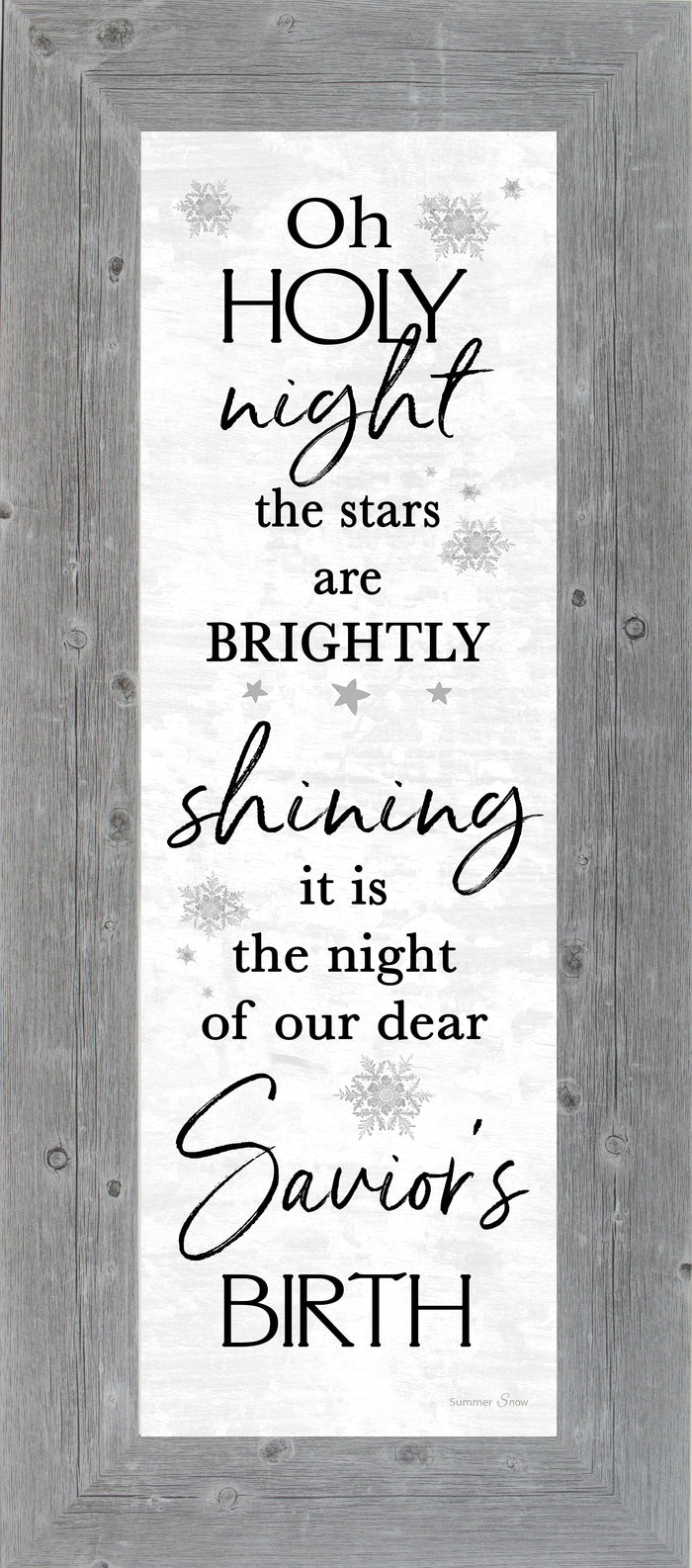 Oh Holy Night by Summer Snow SS103647 - Summer Snow Art