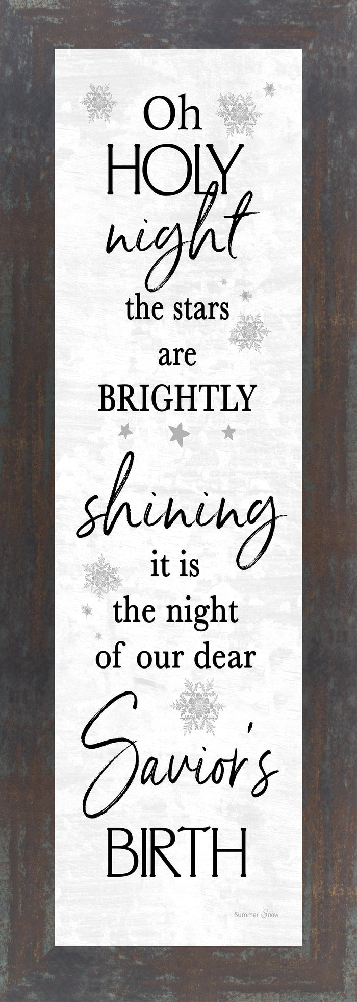 Oh Holy Night by Summer Snow SS103647 - Summer Snow Art