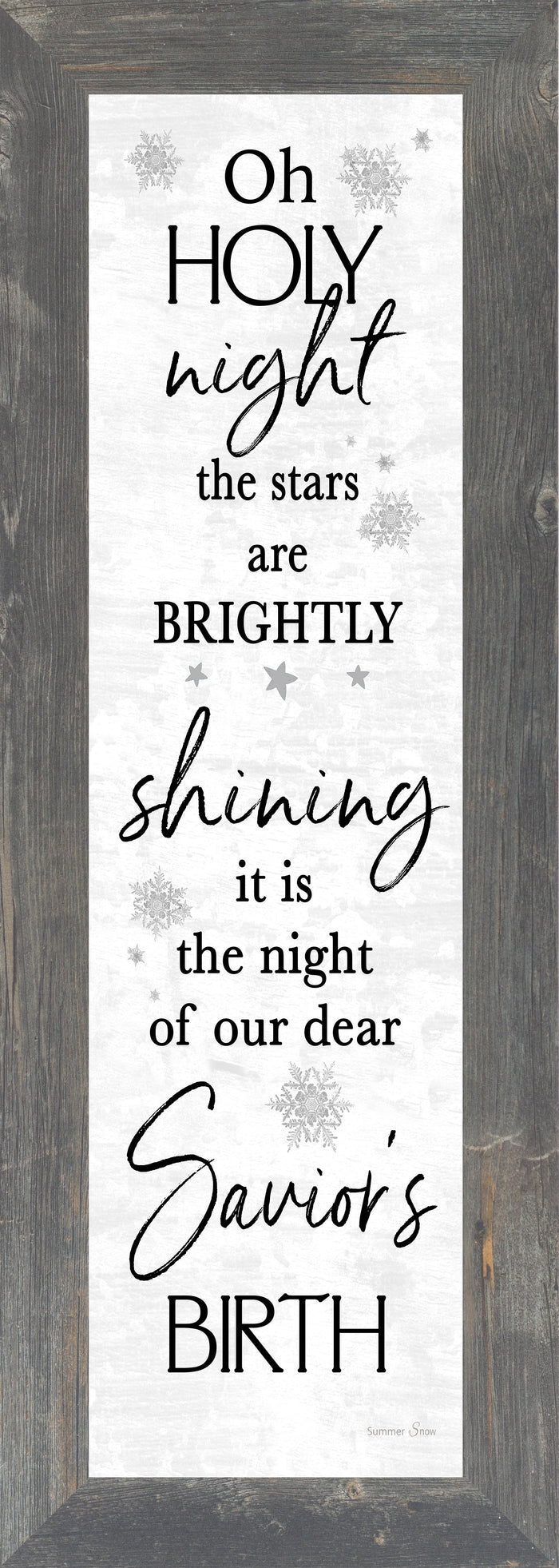 Oh Holy Night by Summer Snow SS103647 - Summer Snow Art