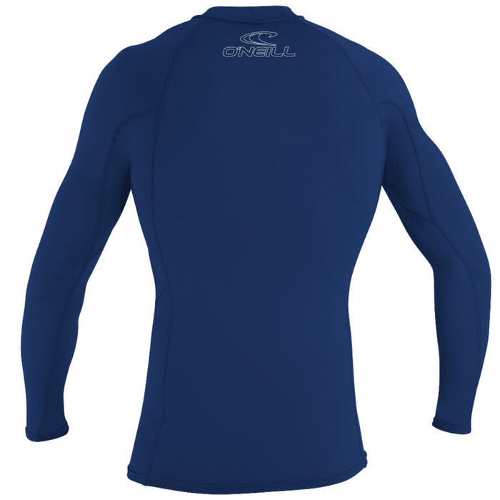 O'Neill Basic Skins Long Sleeve Rash Guard - Navy