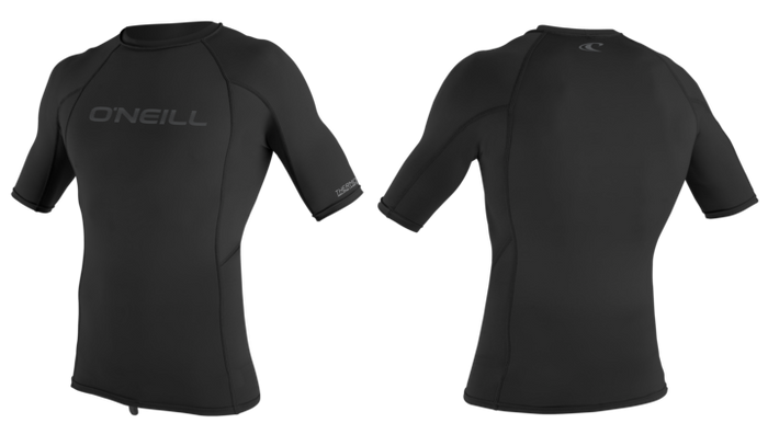 O'Neill Thermo-X Men's Short Sleeve Thermal Top - Black - 5021