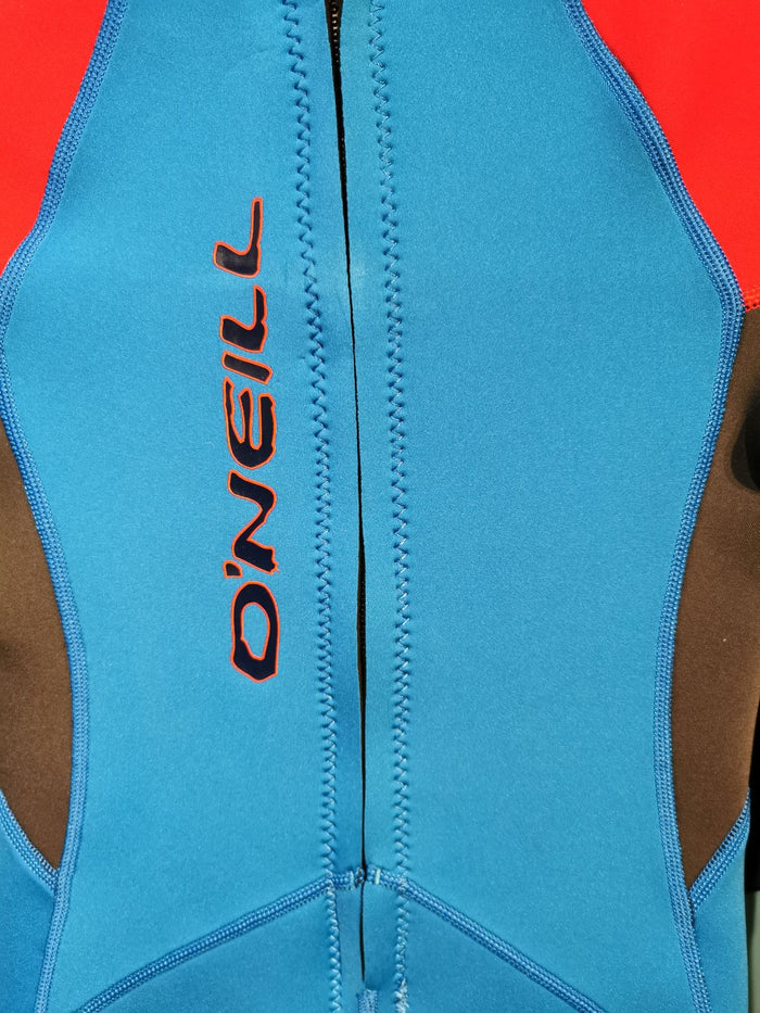 O'Neill Toddler Reactor-2 BZ 2mm Full Wetsuit - Ocean/Red - Boys - 4868