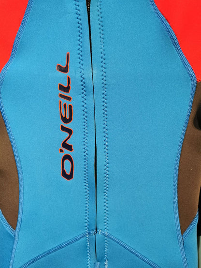 O'Neill Toddler Reactor-2 BZ 2mm Full Wetsuit - Ocean/Red - Boys - 4868