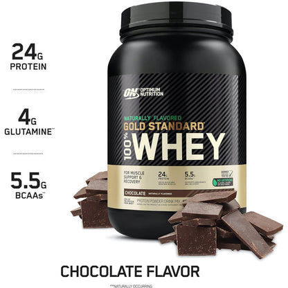 Optimum Nutrition Gold Standard 100% Whey Naturally Flavored 1.9lbs