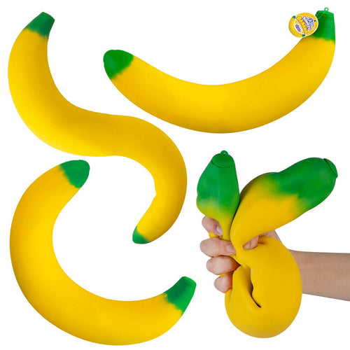 Orb Toys | Easy Sqweezy Stretchy Banana Mega Squishy