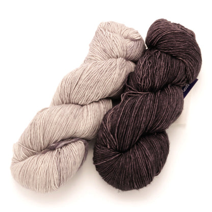 Malabrigo - Mechita / Pearl & Eggplant