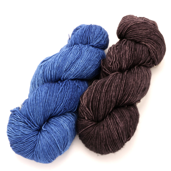 Malabrigo - Mechita / Impressionist Sky & Eggplant