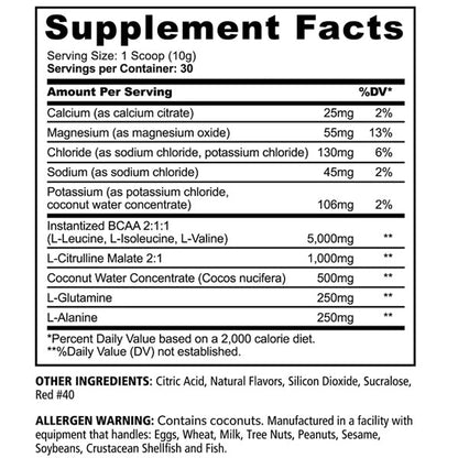 Panda Recover BCAA + Hydration 30 Servings