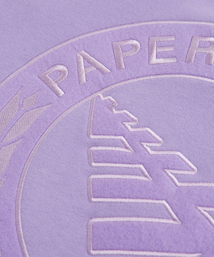 Paper Planes Relaxed First Class Crewneck Sweatshirt - Lilac