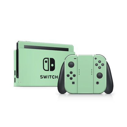 Pastel Green Nintendo Switch Decal Skin