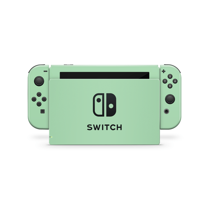 Pastel Green Nintendo Switch Decal Skin